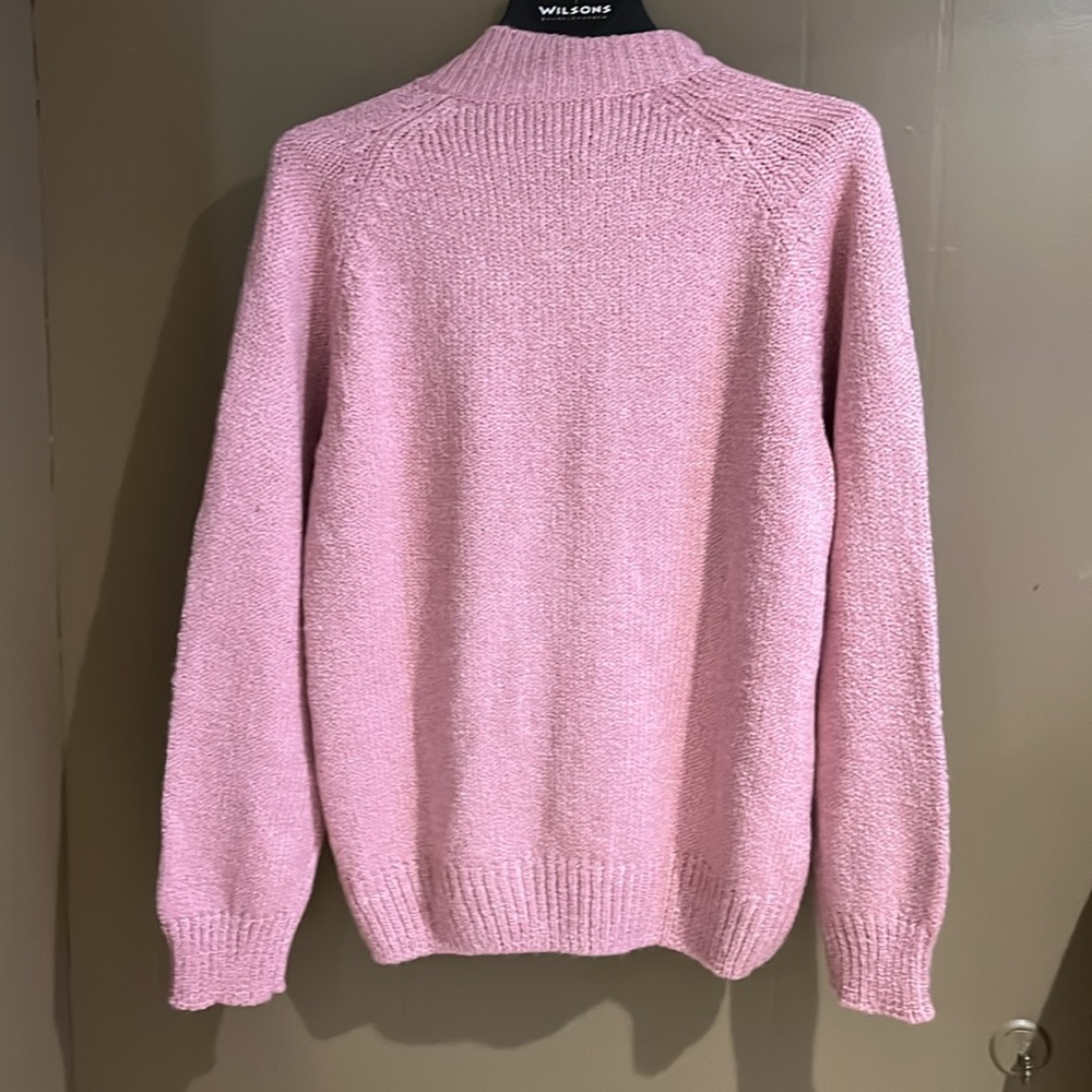 Karen Scott Women’s Pink Cable Knit Sweater Sz Petite XL NEW - Picture 4 of 7